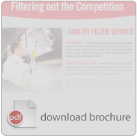 ISM filter service brochure